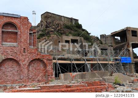 世界遺産・軍艦島（端島）《長崎》 122043135