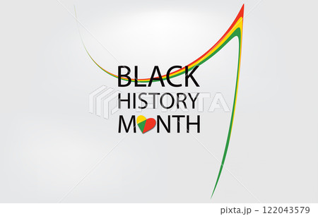 Black History Month Beautiful And Stylish Design 122043579