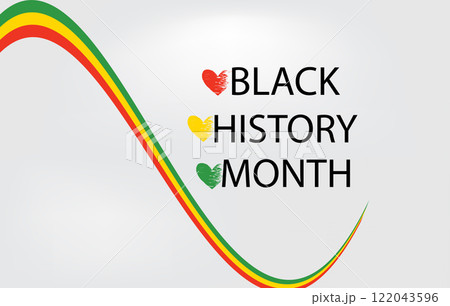 Black History Month Beautiful And Stylish Design 122043596