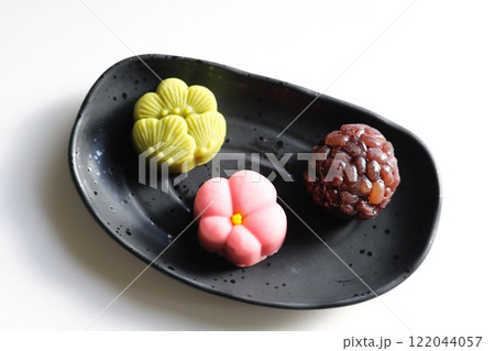 お茶の時間　和菓子　上生菓子 122044057