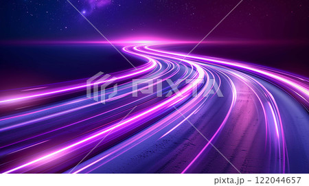 Abstract Background with Captivating Neon Colors 122044657