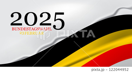 Bundestagswahl 23 februar 2025 Design Bundestagswahl 23 februar 2025 Design 122044952