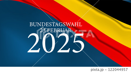 Bundestagswahl 23 februar 2025 Design Bundestagswahl 23 februar 2025 Design 122044957