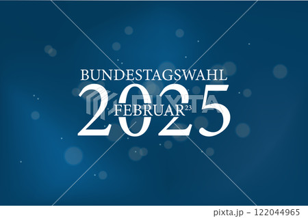 Bundestagswahl 23 februar 2025 Design Bundestagswahl 23 februar 2025 Design 122044965