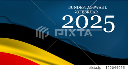 Bundestagswahl 23 februar 2025 Design Bundestagswahl 23 februar 2025 Design 122044966