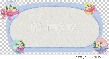 Easter Theme Message Box 122045038