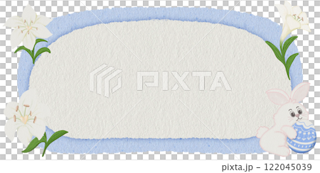 Easter Theme Message Box 122045039