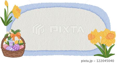 Easter Theme Message Box 122045040