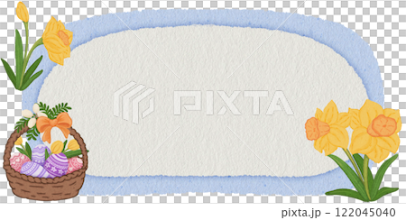 Easter Theme Message Box 122045040