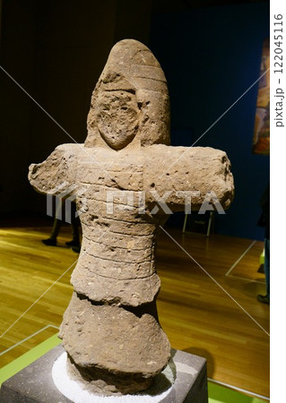 7504　埴輪　武装石人 122045116