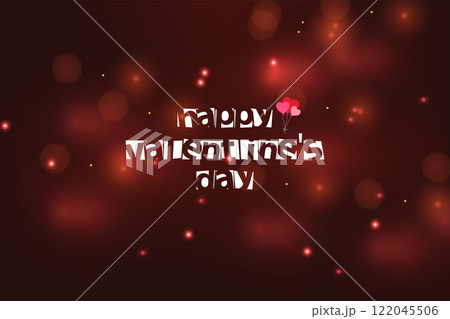 A Festive Valentine's Day Beautiful Design A Festive Valentine's Day Beautiful Design 122045506