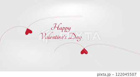 A Festive Valentine's Day Beautiful Design 122045507