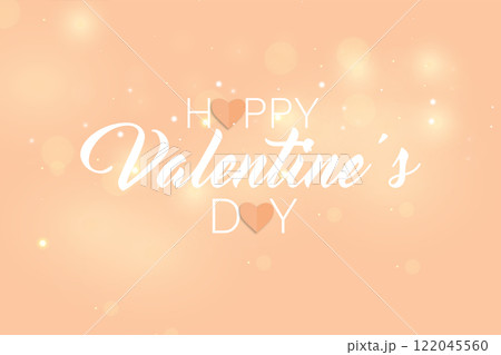 A Festive Valentine's Day Beautiful Design 122045560
