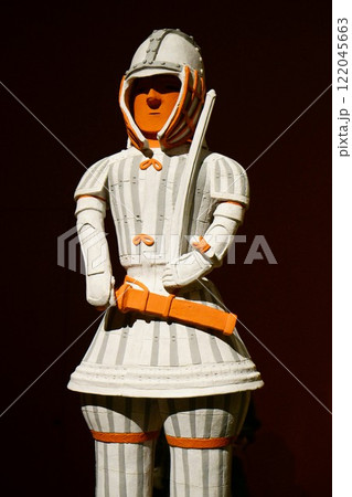 7518　埴輪　挂甲の武人(復元） 122045663