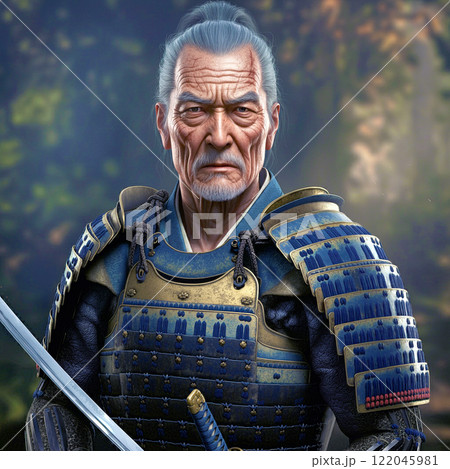 Samurai Portrait 122045981