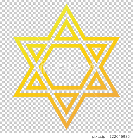 Hexagram icon Hexagram icon 122046986