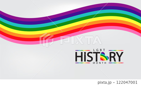 LGBT History Month Beautiful Design LGBT History Month Beautiful Design 122047001