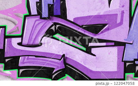 Street wall graffiti, urban art Street wall graffiti, urban art 122047058