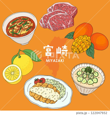 宮崎グルメのバナー 122047932