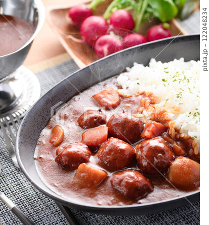 肉団子カレー ( 肉団子の旨味がカレーに染み込んで美味しい!) ミートボールカレー 肉団子カレー ( 肉団子の旨味がカレーに染み込んで美味しい!) ミートボールカレー 122048234
