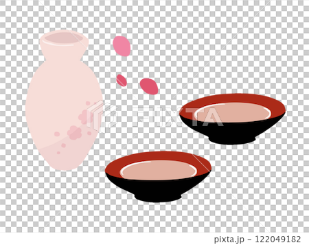 Hinamatsuri 的 Toso 的向量插圖 Hinamatsuri 的 Toso 的向量插圖 122049182