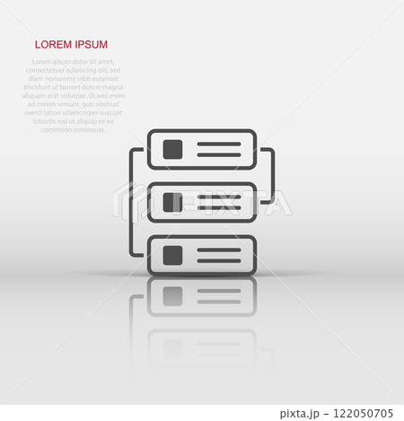 Improvement icon in flat style. Efficiency vector illustration on white isolated background. Productivity business concept. Improvement icon in flat style. Efficiency vector illustration on white isolated background. Productivity business concept. 122050705