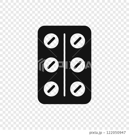 Pills capsules icon in flat style. Medical tablet vector illustration on isolated background. Healthcare drug sign business concept. Pills capsules icon in flat style. Medical tablet vector illustration on isolated background. Healthcare drug sign business concept. 122050947
