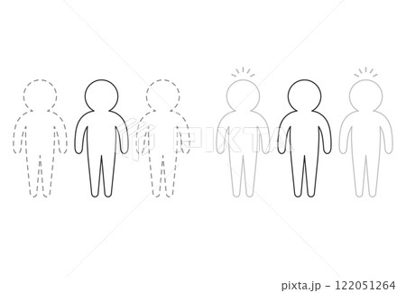 人手不足アイコンイメージ(ノーマル) 人手不足アイコンイメージ(ノーマル) 122051264