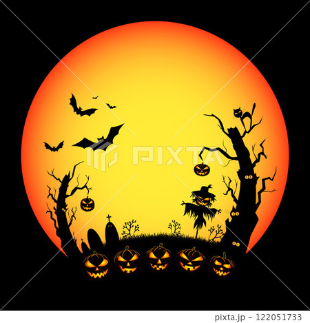 Halloween scary night eve 122051733