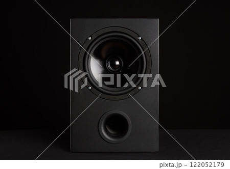 Black speaker on black 122052179