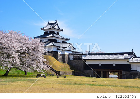 桜景 白河小峰城 桜景 白河小峰城 122052458