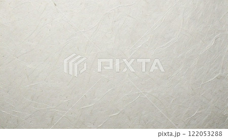 和紙の背景素材 ベージュ 古びた紙 レトロ 正月 和風 パターン AI生成素材 122053288