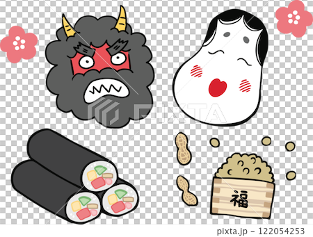 紅惡魔與岡龜臉&江保卷/節分套裝 紅惡魔與岡龜臉&江保卷/節分套裝 122054253