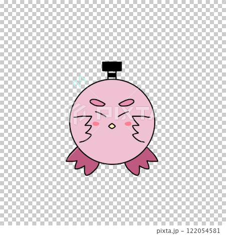 Piyo 看起來很尷尬的插圖。 122054581