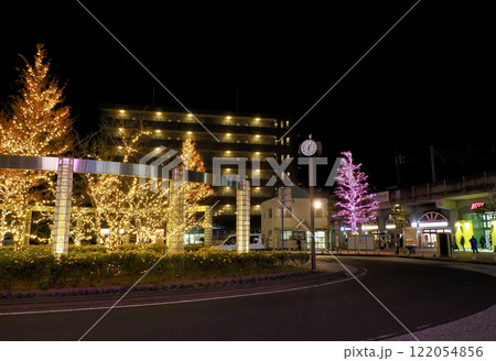 東京メトロ東西線妙典駅前イルミネーション 122054856