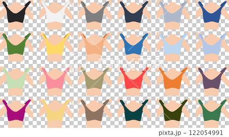 女性內衣插畫集 122054991