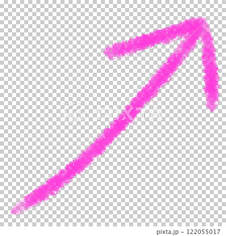 A purple pencil-like arrow pointing to the upper right 122055017