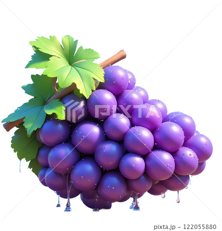 自然の恵みを感じるフレッシュグレープ 122055880