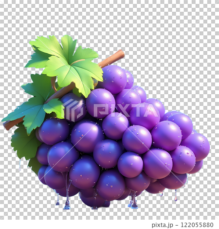自然の恵みを感じるフレッシュグレープ 122055880
