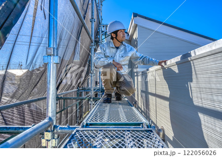 戸建て家屋の屋根修理工事 屋根 戸建て家屋の屋根修理工事 屋根 122056026
