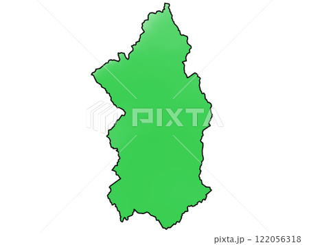 少しゆるい空知総合振興局地図 北海道 122056318