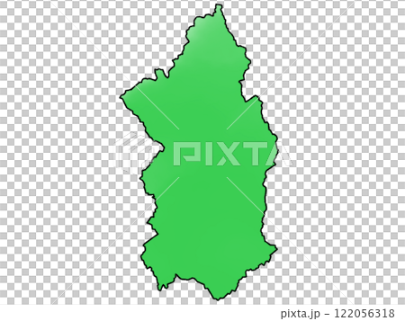 少しゆるい空知総合振興局地図 北海道 122056318