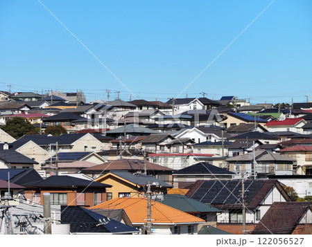 丘の上に広がる住宅街（君津市） 122056527