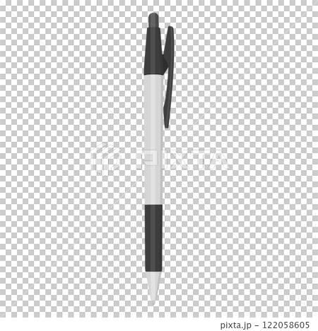 ボールペンのイラスト、ノック式 ボールペンのイラスト、ノック式 122058605