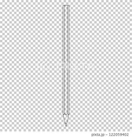 Pencil illustration, line drawing Pencil illustration, line drawing 122059402