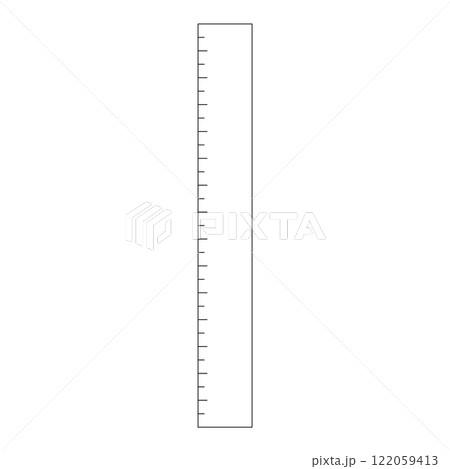 定規のイラスト、線画 122059413