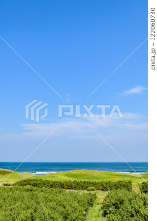 北海道 えりも百人浜展望台より太平洋を望む 北海道 えりも百人浜展望台より太平洋を望む 122060730