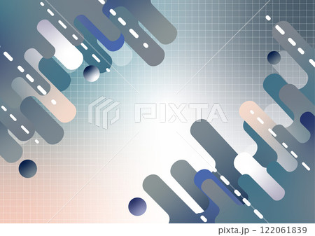 斜めストライプの背景 ベージュとグレーのグラデーション 斜めストライプの背景 ベージュとグレーのグラデーション 122061839