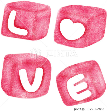 Sweet love font with heart  valentine  122062883