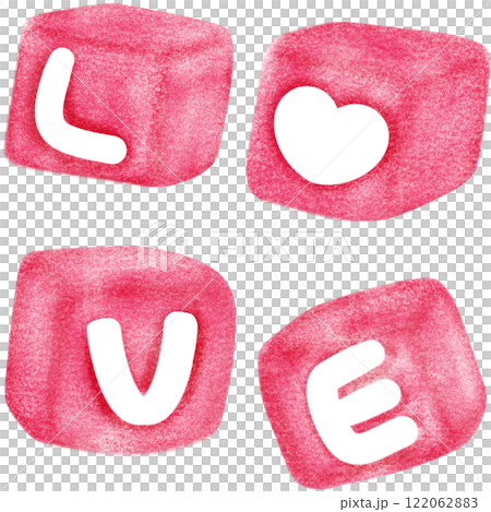 Sweet love font with heart  valentine  122062883